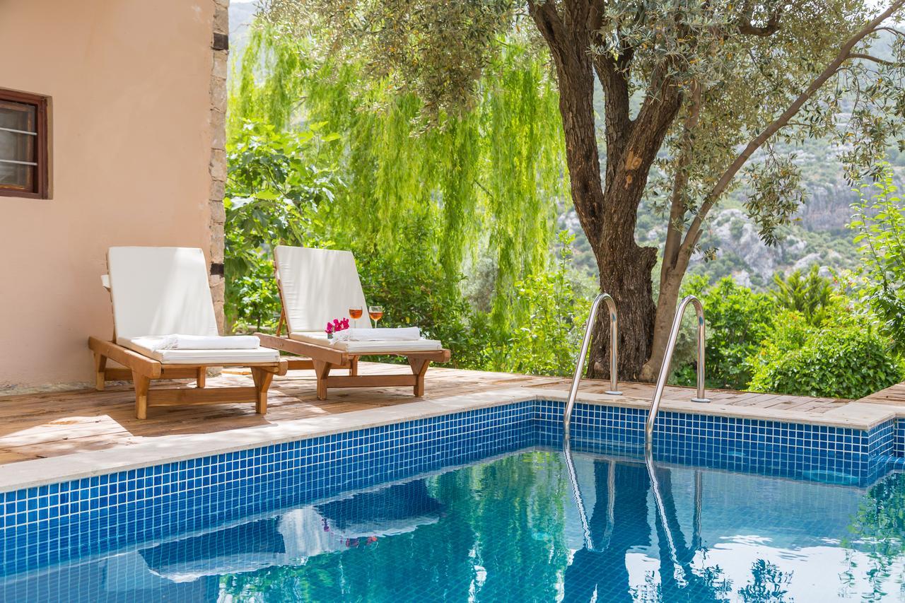 Kleo Cottages Kalkan Exteriör bild